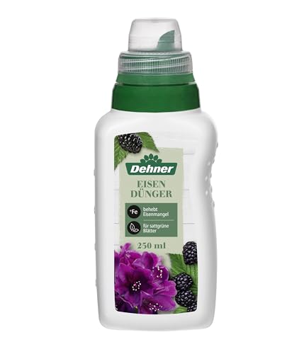 Dehner Premium Eisendünger flüssig 2x250 ml gegen Gelbfärbung