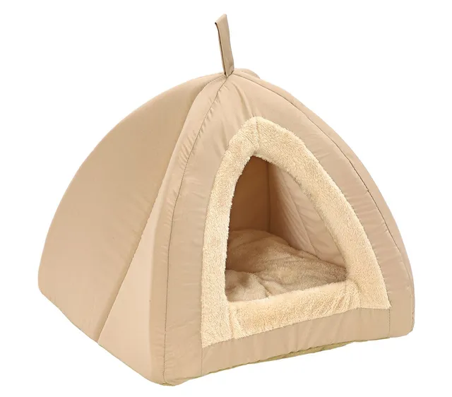 Dehner Lieblinge Findus Kuschelhöhle beige 45x45x40 cm