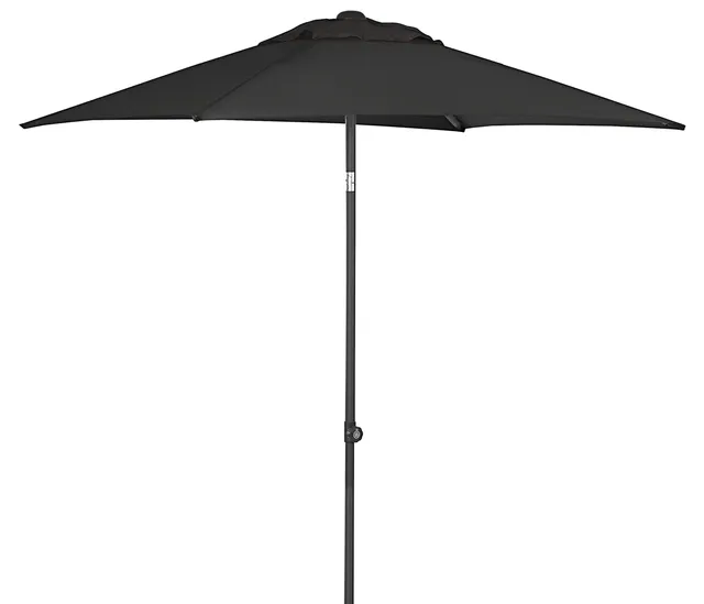 Dehner Premium Lovely Andros Sonnenschirm dunkelgrau 210x150 UV80+