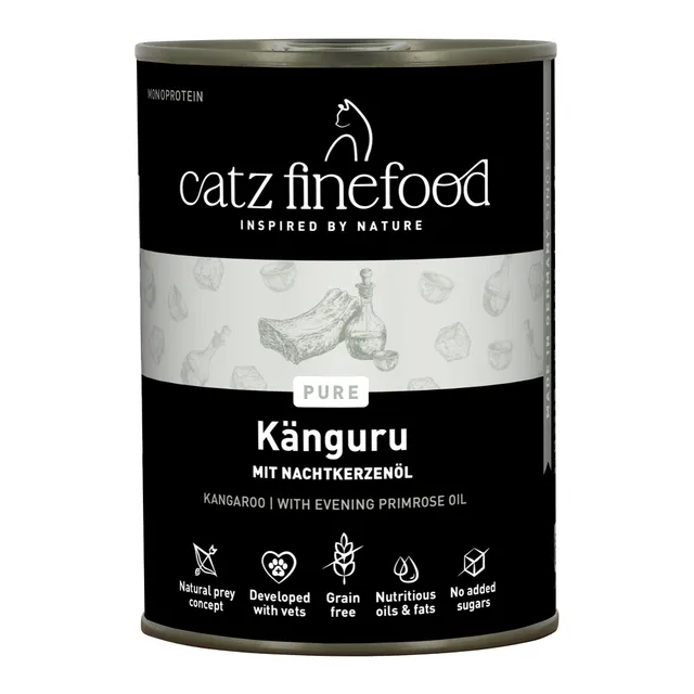 catz finefood Purrrr Känguru Nassfutter 6x400g