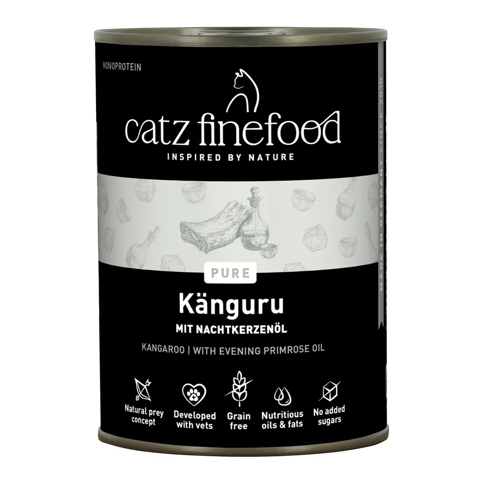 catz finefood Purrrr Känguru Nassfutter 6x400g