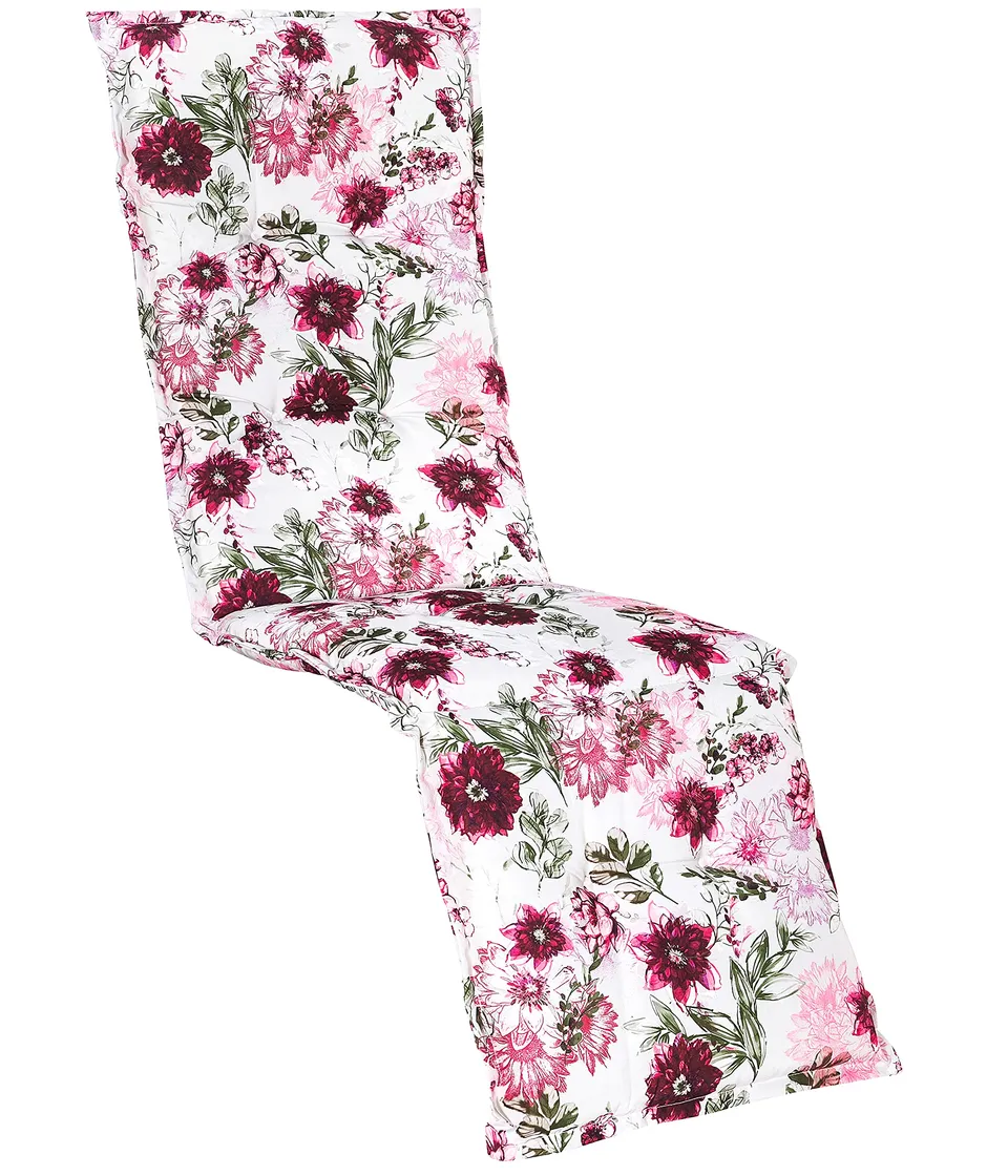 Dehner Solin Relax Auflage 175x50x6 cm pink weiß