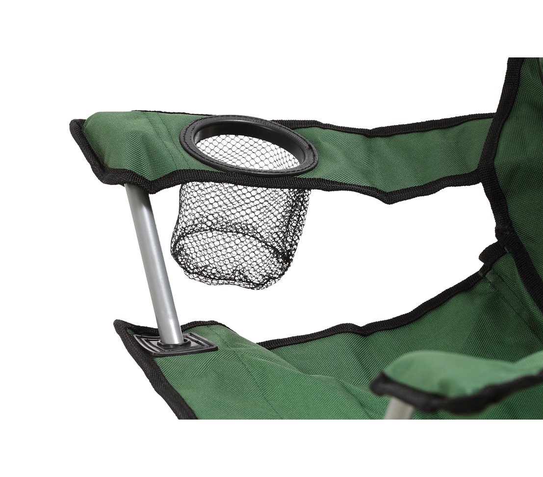 Dehner Kids Kinderfaltsessel Frosch 65x57x34 Getränkehalter mit Tasche