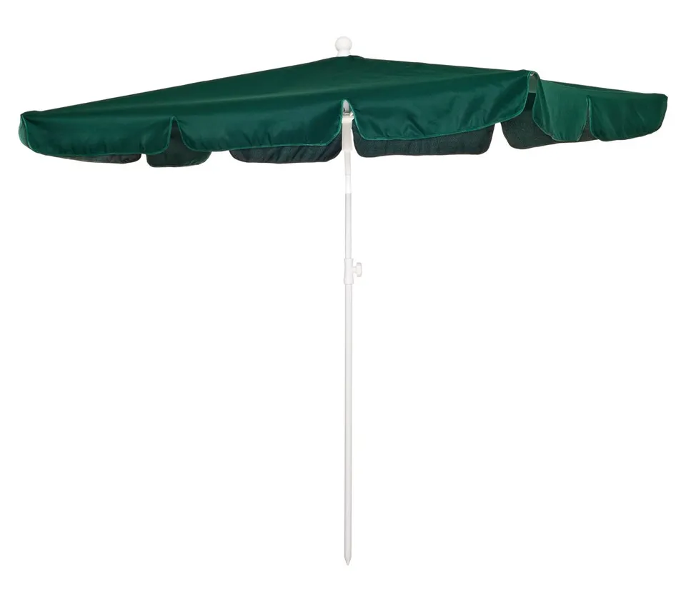 Dehner Gute Wahl Saturn Sonnenschirm 120x180 cm grün