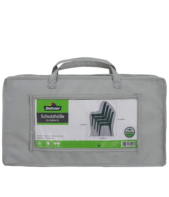 Dehner Premium Lovely Abdeckung Gartenstuhl XL 120x100x70 wasserabweisend