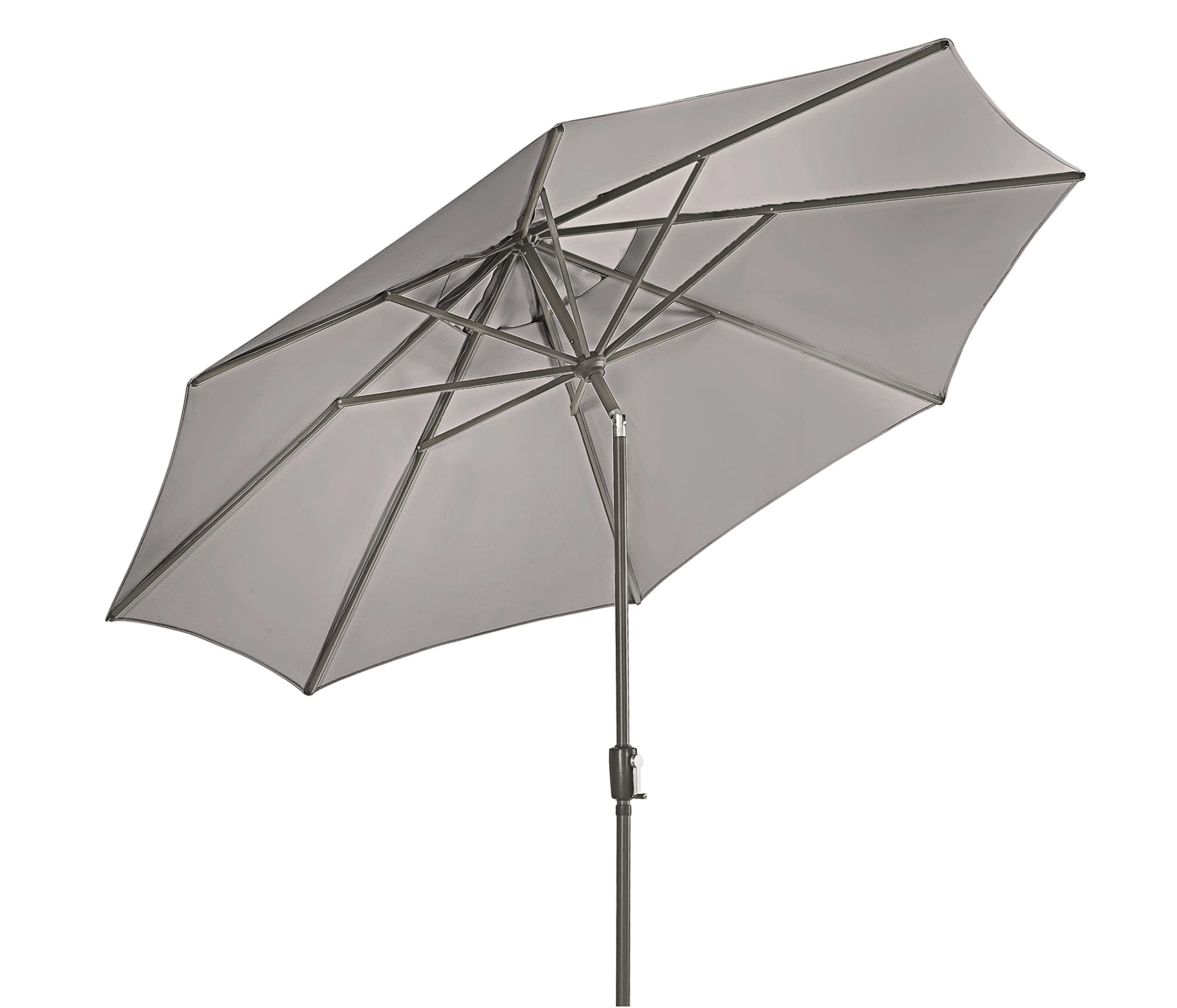Dehner Milos Sonnenschirm beige Ø 300 cm Polyester