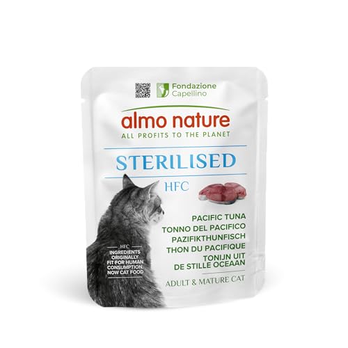 Almo Nature HFC Sterilised Nassfutter Thunfisch 24x50g light