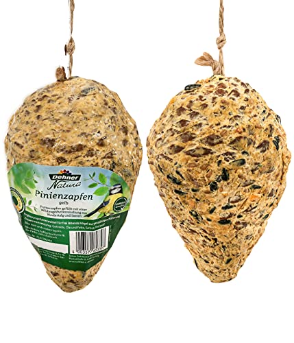 Dehner Natura Pinienzapfen Wildvogelfutter 4x350g Rindertalg