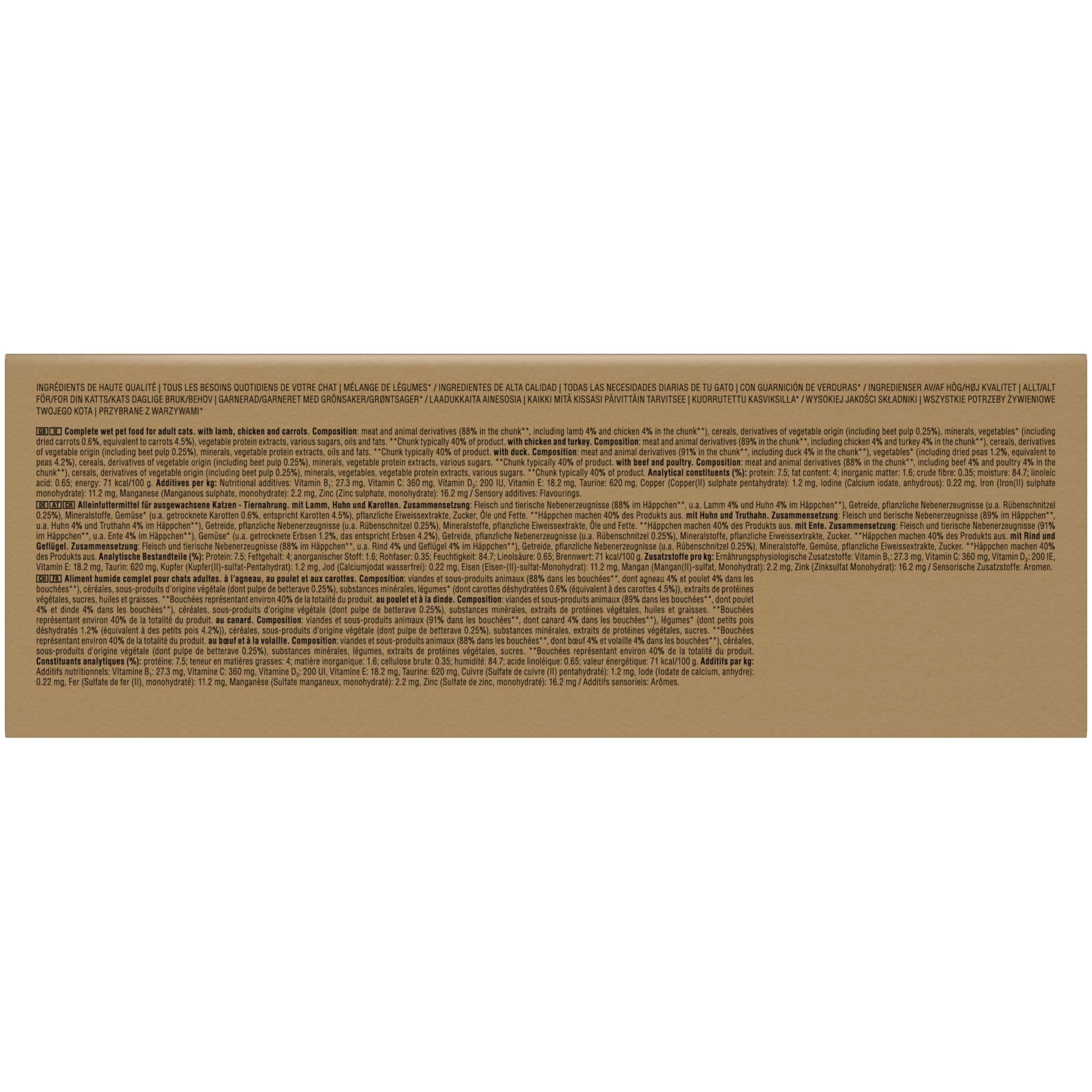 Whiskas Tasty Mix Nassfutter Country Sauce 84x85g