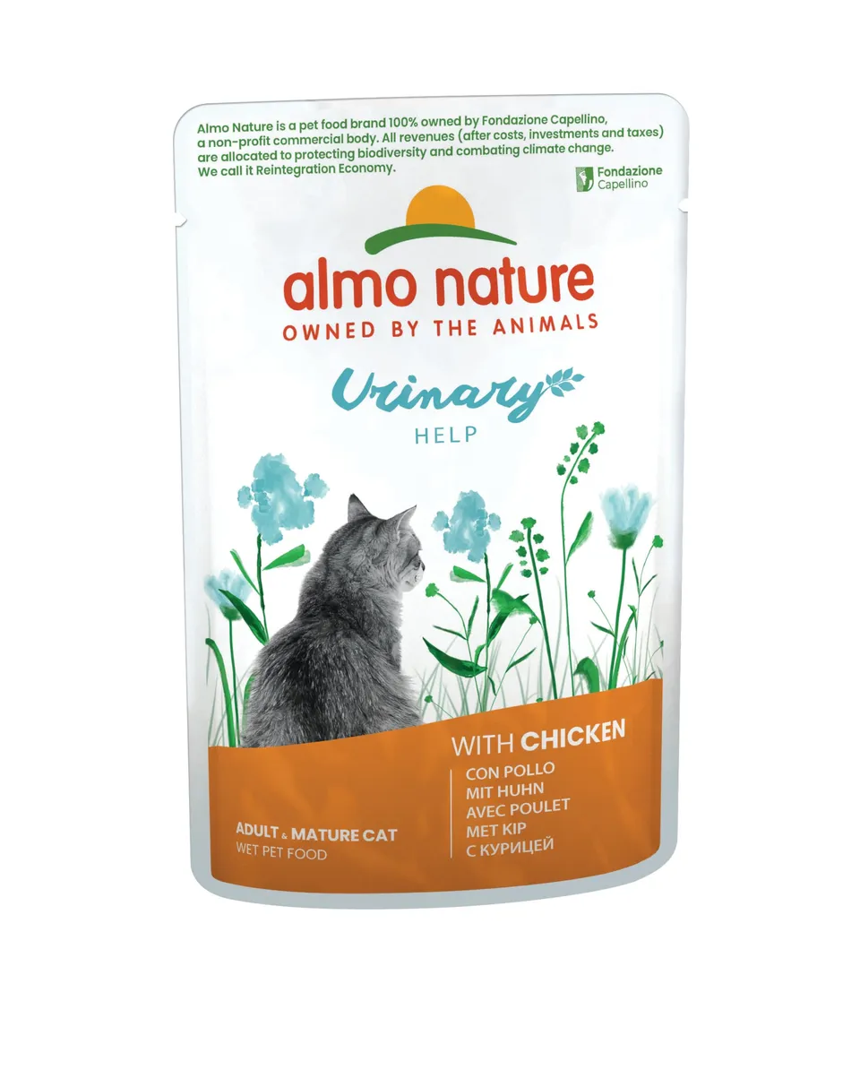 Almo Nature Urinary Help Huhn Nassfutter 30 x 70 g Cranberry