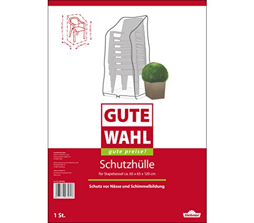 Dehner Gute Wahl Schutzhülle Stapelstühle transparent