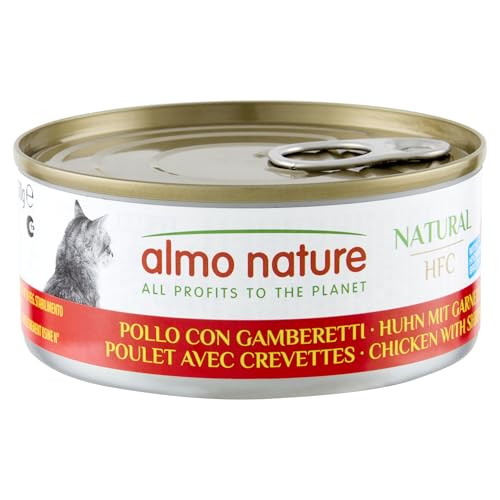 Almo Nature HFC Natural Nassfutter Thunfisch Huhn Käse 24x150g