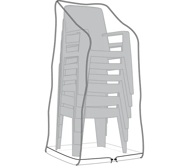 Dehner Gute Wahl Schutzhülle Stapelstühle transparent