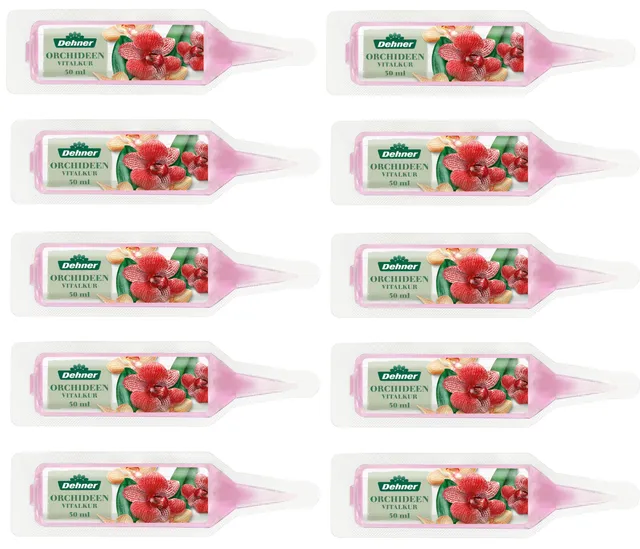 Dehner Orchideen Vitalkur Flüssigdünger 10x30ml