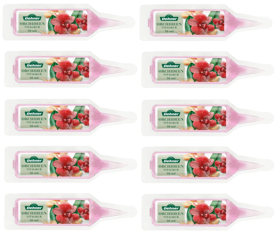 Dehner Orchideen Vitalkur Flüssigdünger 10x30ml