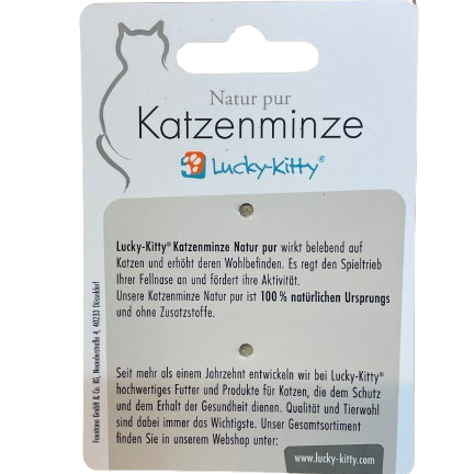 Lucky-Kitty Natur pur Katzenminze Refill Nachfüllung