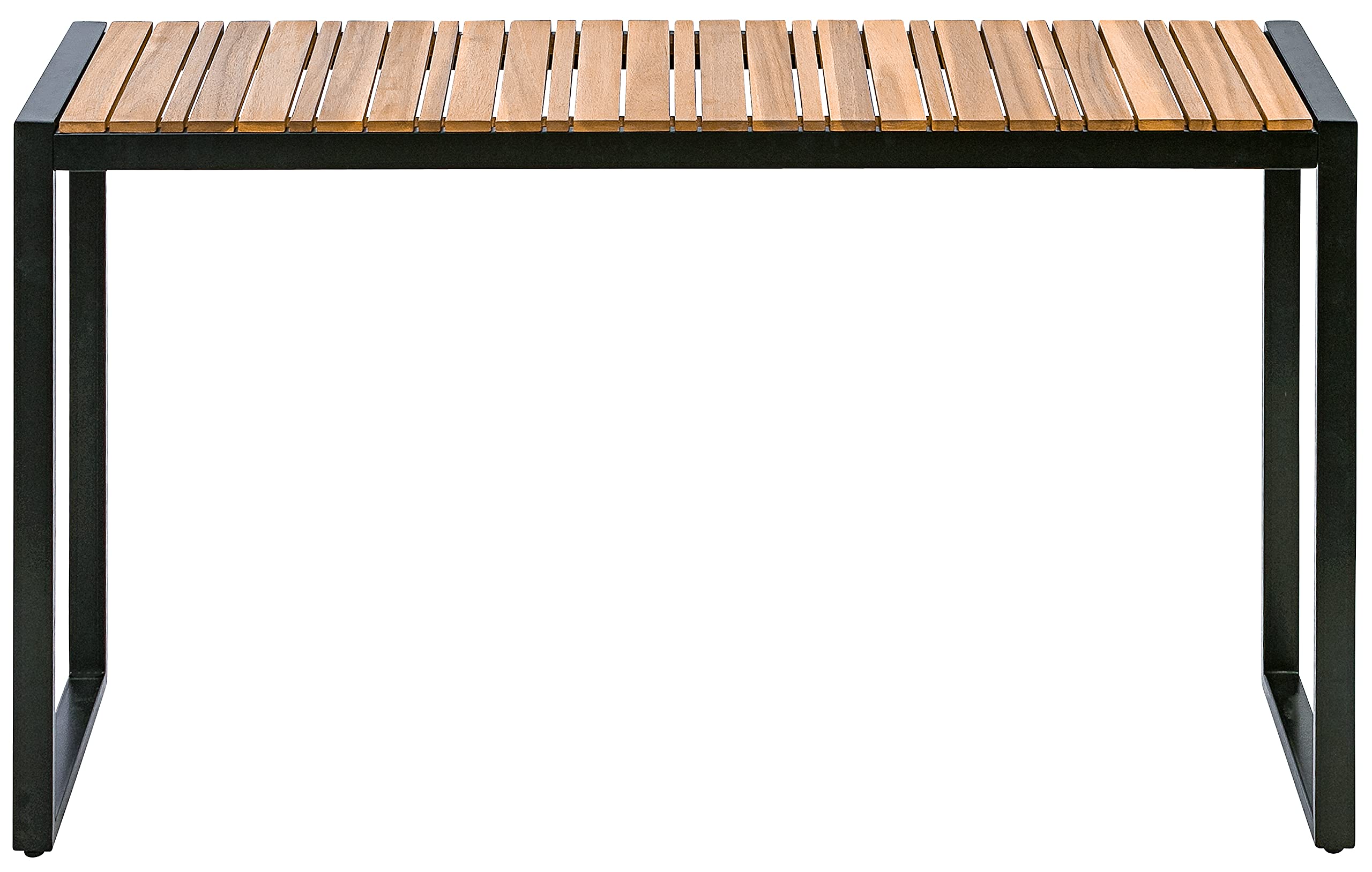 Dehner Balkontisch Chicago Wood 133cm Akazie braun schwarz
