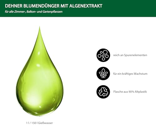 Dehner Premium Lovely Blumendünger Algen Flüssigdünger 3l