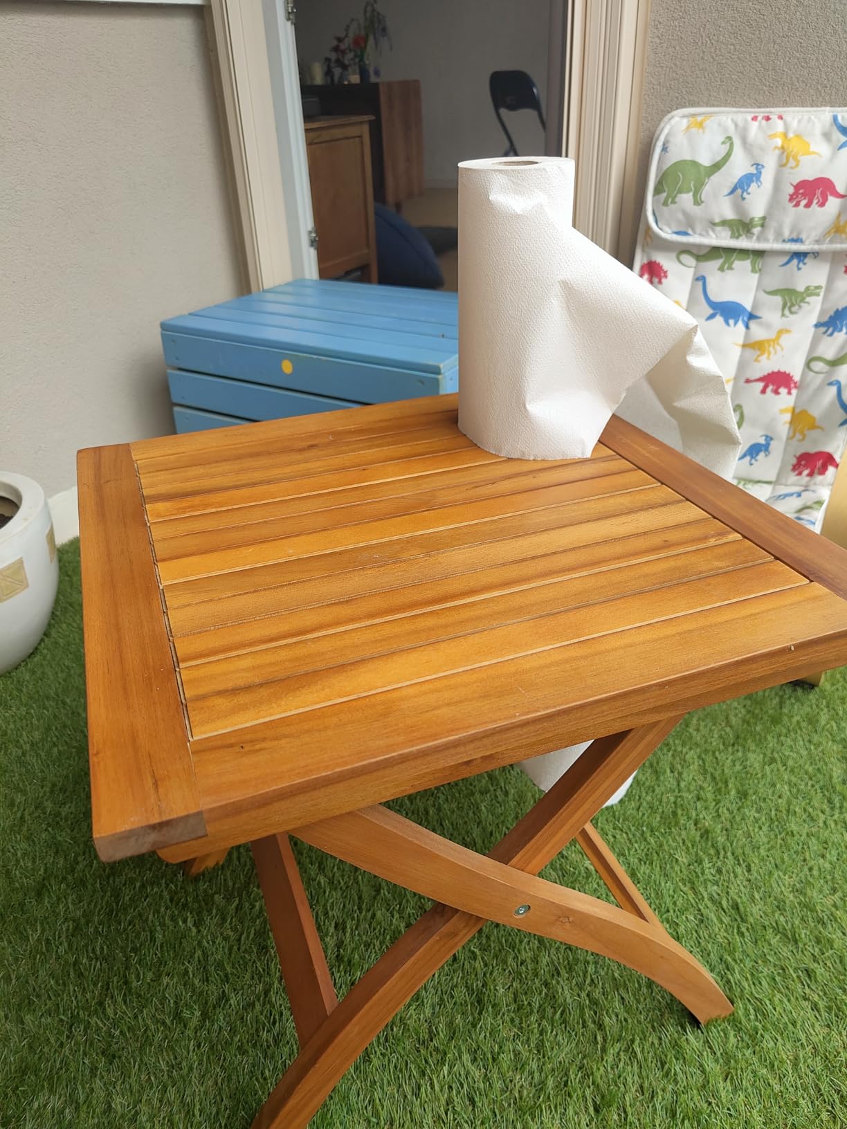 Dehner Macao Klapptisch 50x50 natur aus Akazienholz