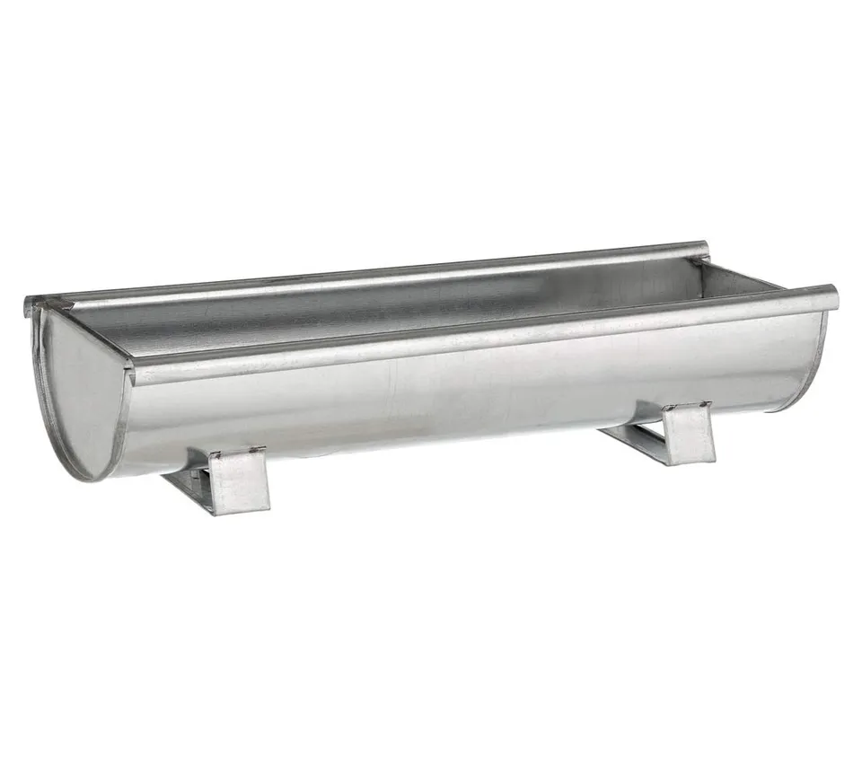 Dehner Lovely Dachrinne Pflanzgefäß 60cm verzinkt
