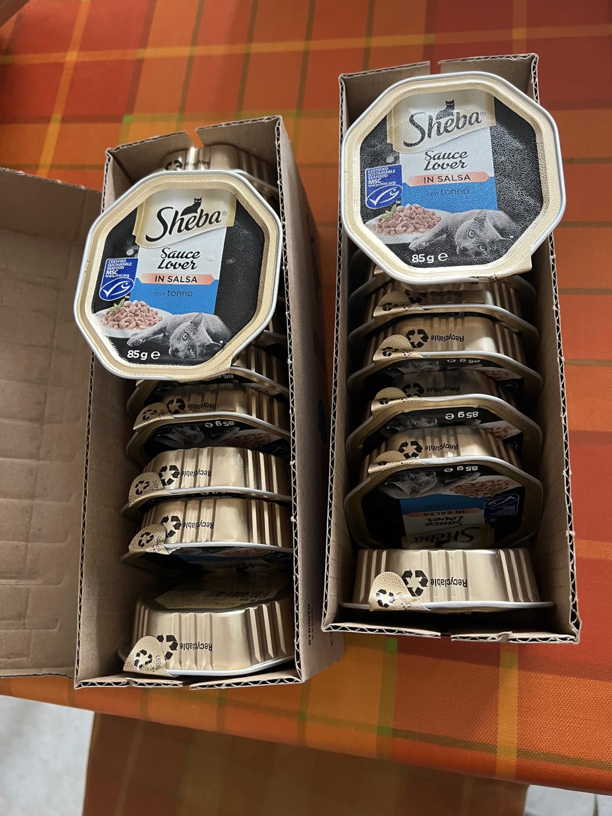 Sheba Sauce Lover Nassfutter Thunfisch Sauce 22x85g