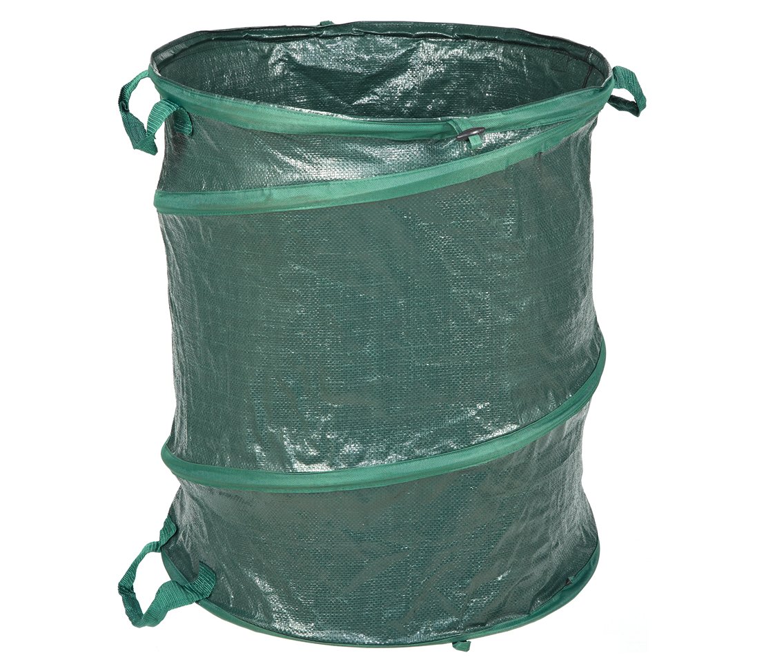 Dehner Pop-Up Comfort Gartenabfallsack 160 L 2er Set grün