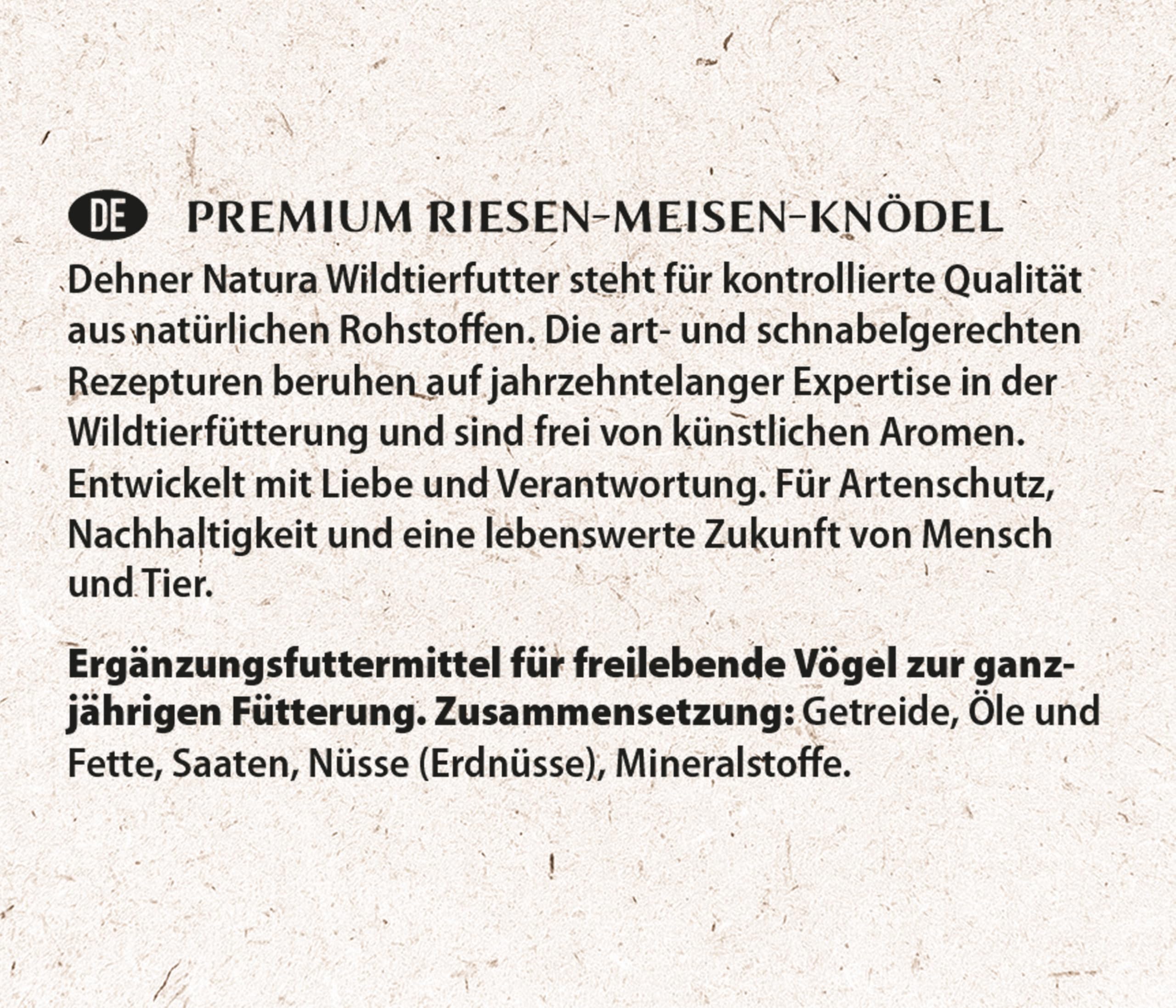 Dehner Natura Riesen-Meisenknödel mit Netz 21x250g XXL