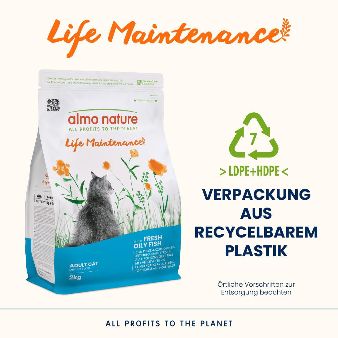 Almo Nature Functional Life Maintenance Trockenfutter 2 kg Fisch