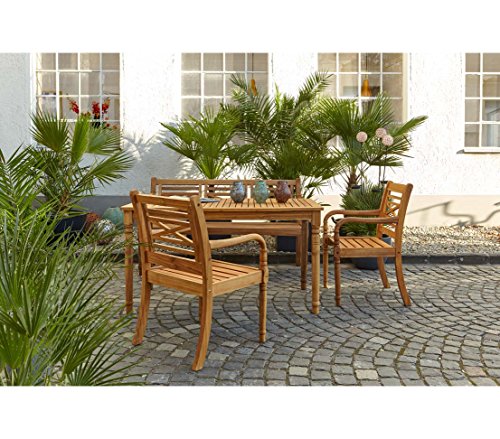 Dehner Samoa Gartensessel Akazienholz natur 90cm