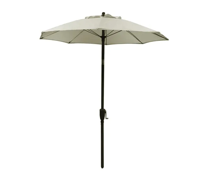 Dehner Vido Sonnenschirm 150cm creme Polyester