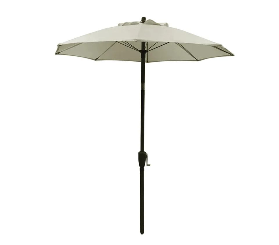 Dehner Vido Sonnenschirm 150cm creme Polyester