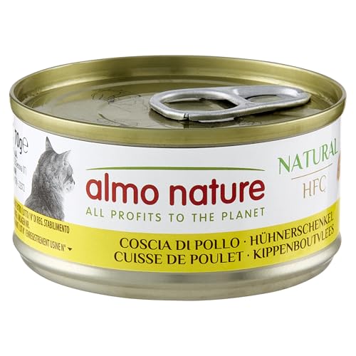Almo Nature HFC Natural Nassfutter Thunfisch Huhn Käse 24x150g