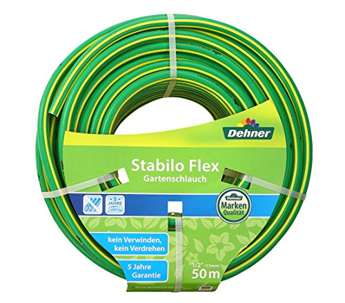 Dehner Stabilo Flex Gartenschlauch 50m 1/2 Zoll knickfest
