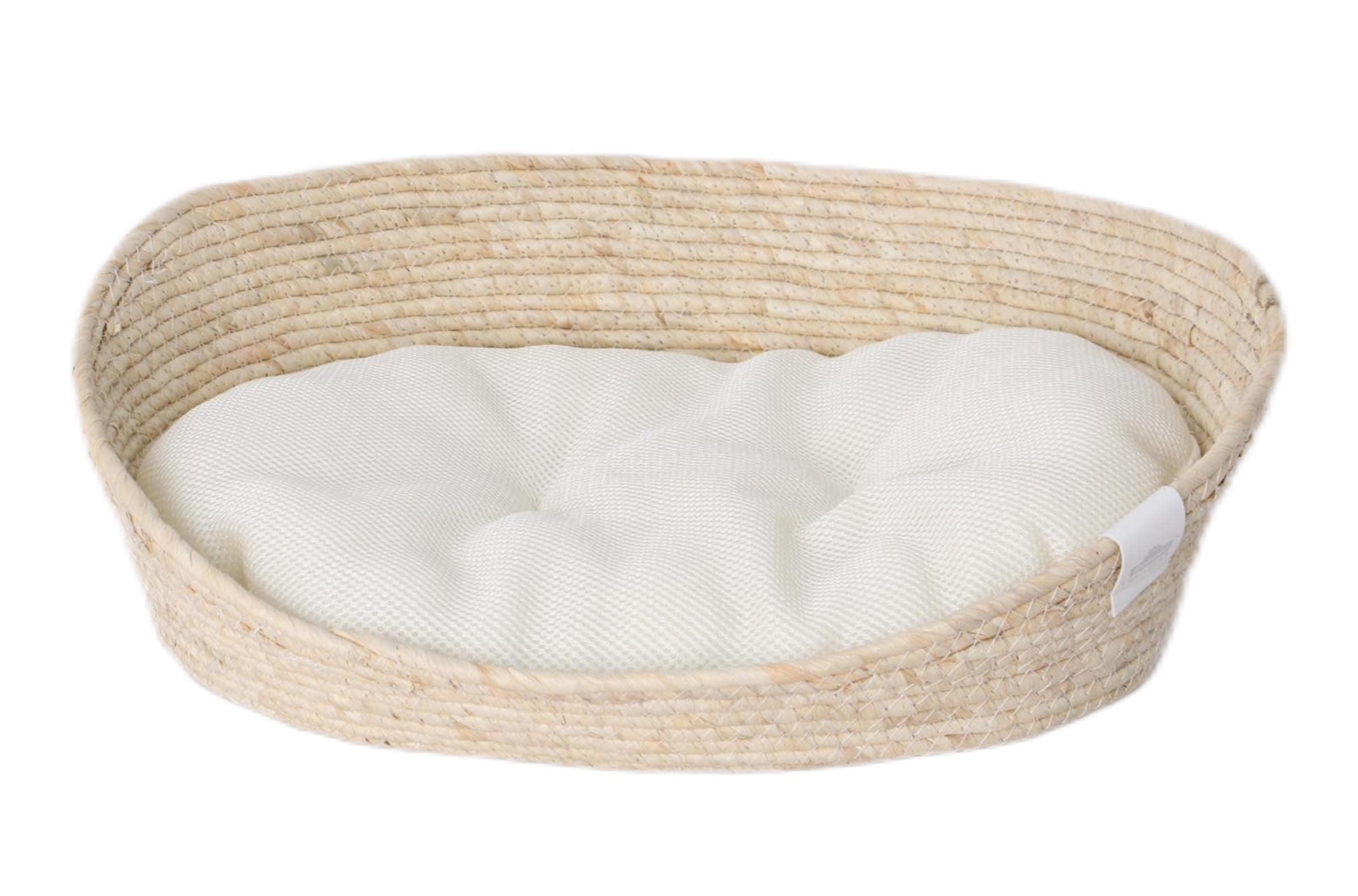 Dehner Lovely Tiefer Schlaf Katzenbett L beige 58x48cm