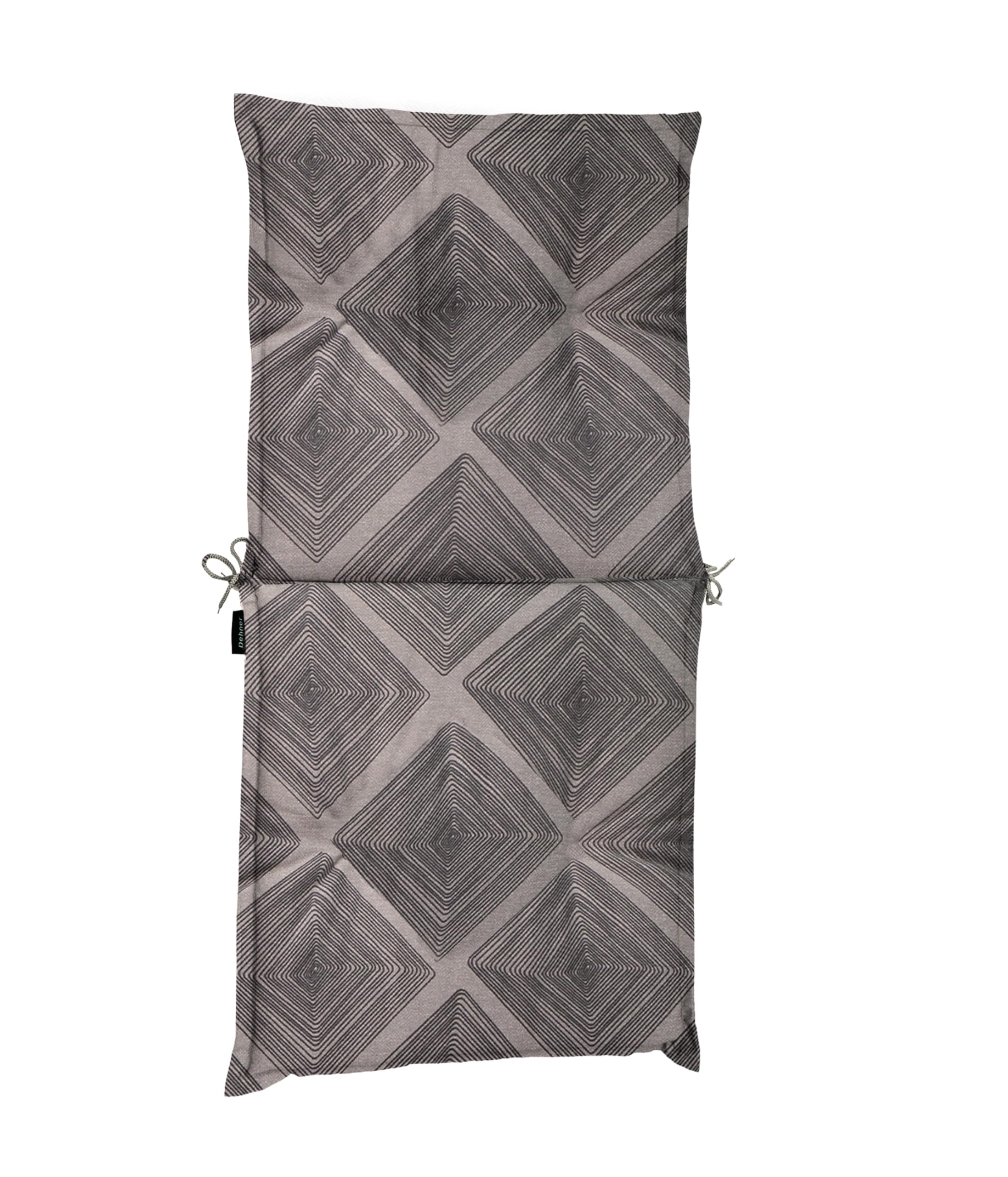 Dehner Molise Niederlehnerpolster Stuhlkissen taupe 50cm
