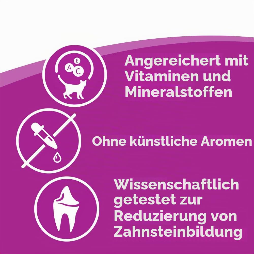 Whiskas Dentabites Katzensnack Huhn 8x40g Zahnpflege