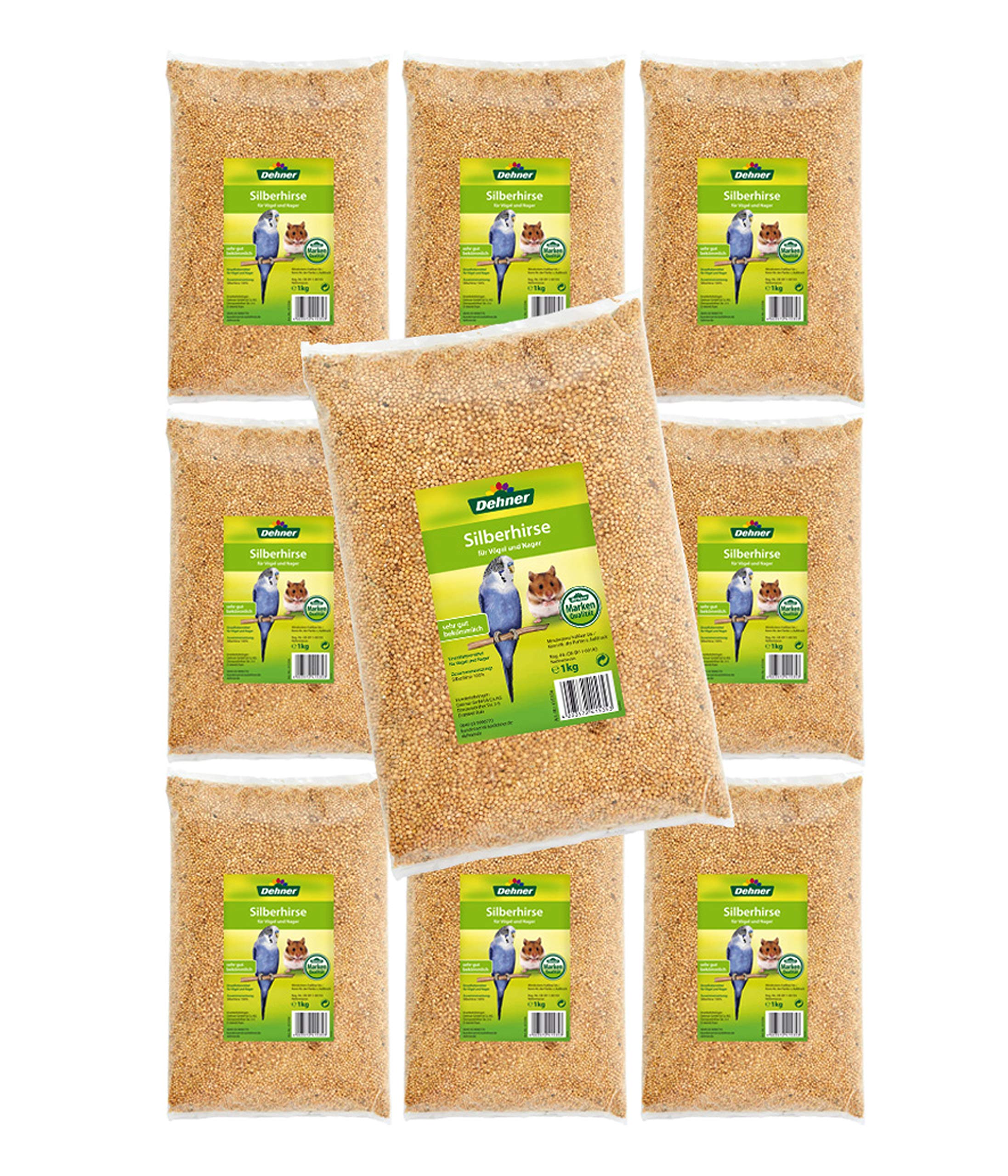 Dehner Lieblinge Kanariensaat Vogelfutter 10x1 kg