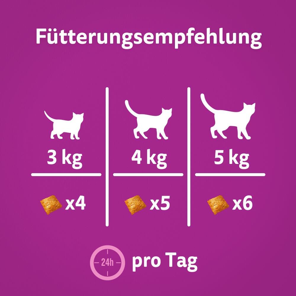Whiskas Relax & Unwind Huhn Snack 8x45g knusprig
