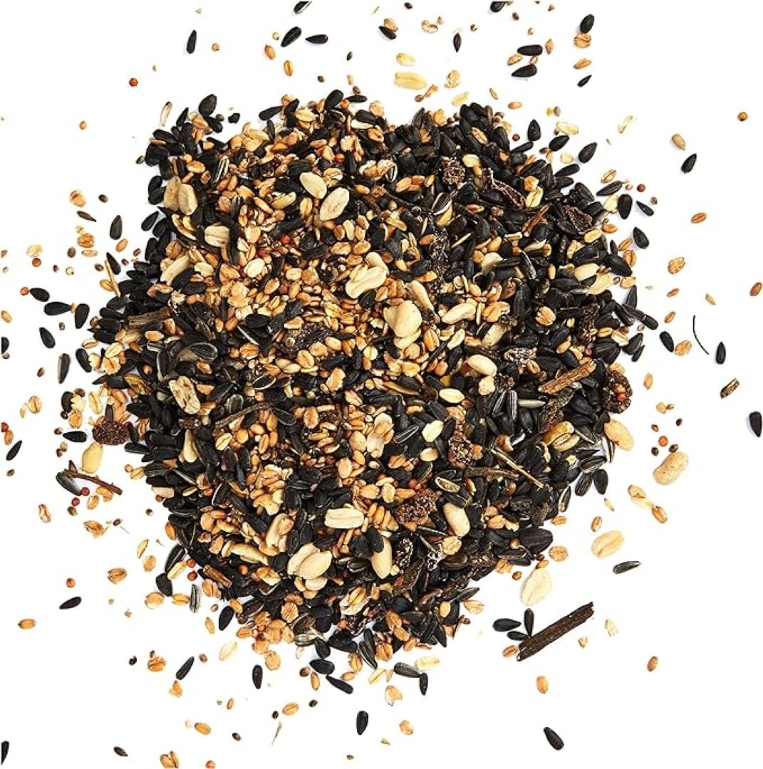 Dehner Natura Wildvogelfutter 5 kg + Meisenknödel 30 Stück schalenfrei