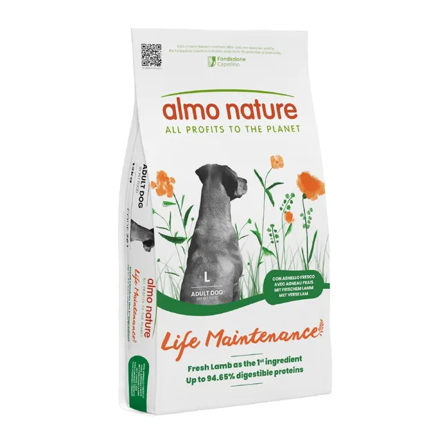 Almo Nature Life Maintenance Trockenfutter Lamm 12kg groß