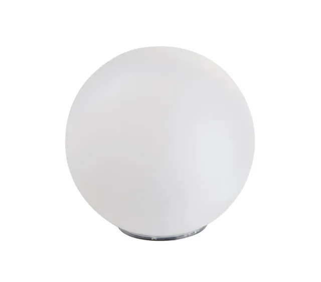 Dehner Solarkugel Echtglas-Optik Solarleuchte weiß 41cm
