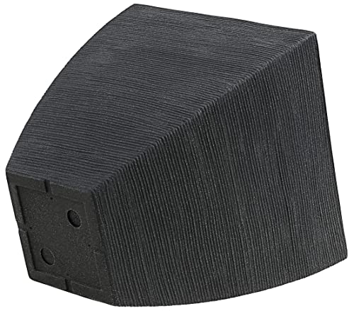Dehner Capri Pflanztopf Riffel anthrazit 40 x 42 cm