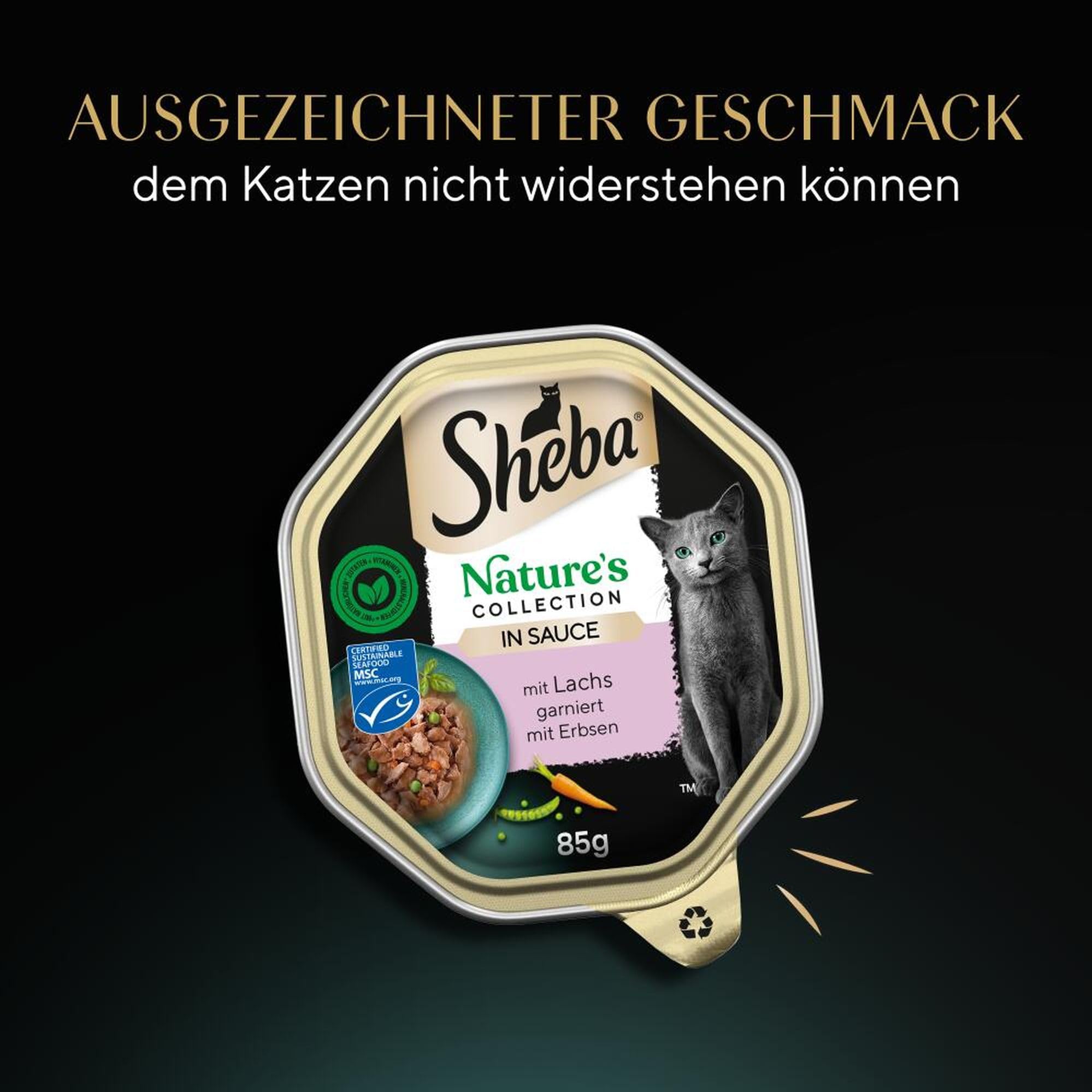 Sheba Nature's Collection Nassfutter Lachs 22x85g
