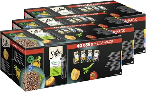 Sheba Nature's Collection Nassfutter Feine Vielfalt Sauce 120x85g MSC-Fisch