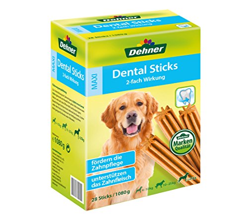 Dehner Dental Sticks Maxi Zahnpflegesnack Huhn 28 Stück zuckerfrei