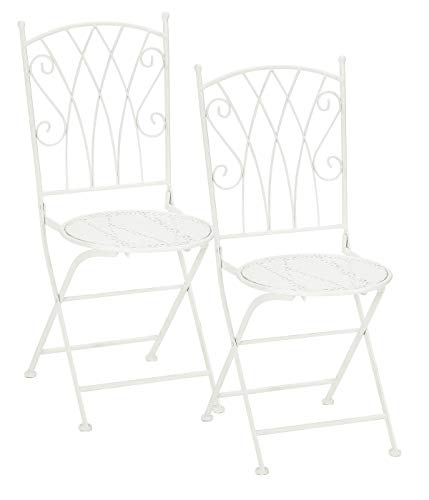 Dehner Premium Lovely Luca Klappstuhl weiß 2er Set