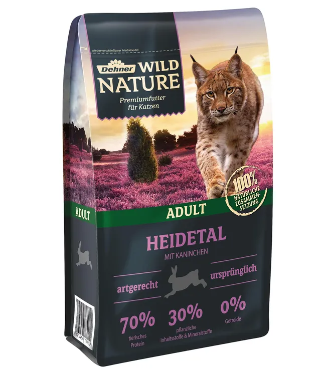 Dehner Wild Nature Heidetal Trockenfutter Kaninchen 1,5 kg
