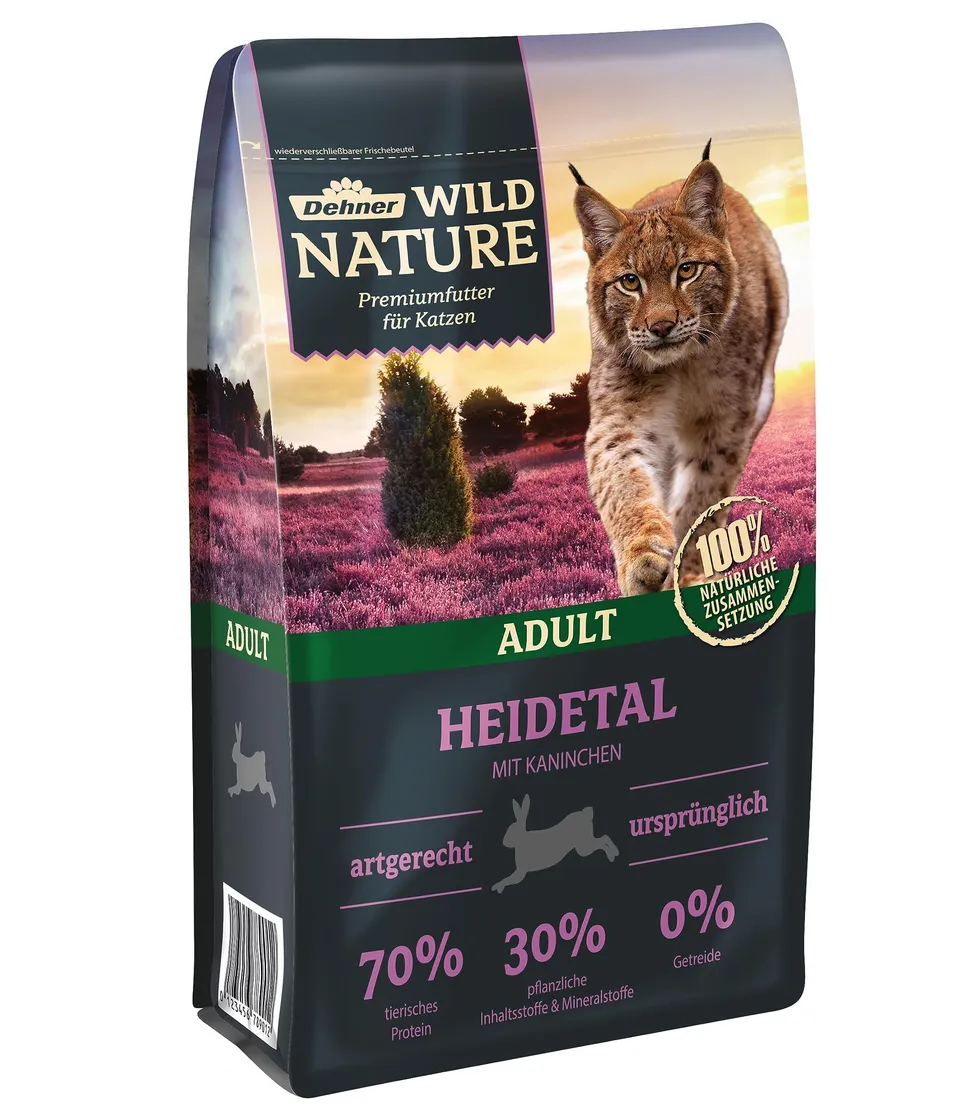 Dehner Wild Nature Heidetal Trockenfutter Kaninchen 1,5 kg