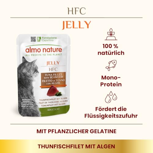 Almo Nature HFC Cuisine Nassfutter Thunfisch Filet