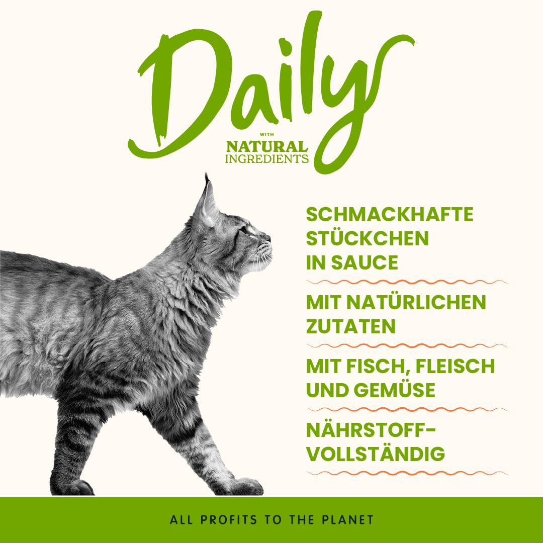 Almo Nature Daily Nassfutter Thunfisch Lachs 30x70g